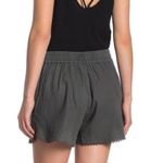 Caslon Linen Blend Shorts Size M Color Grey Beluga Photo 1