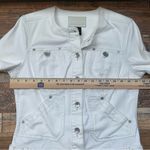 Calvin Klein Classic  White Denim Jacket Photo 8