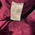 Woman Within New  Pants Womens 32W Stretch Cropped Pull On Magenta Pink Capri Photo 3