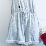 Hollister NWT Lace Trim Sleep Romper Dress SZ-M Photo 4
