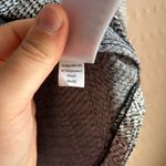 Athleta  Textured Shirt Jacket Black White Herringbone Sz M Photo 5
