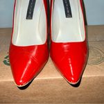 Steve Madden Steven by - Red Pointed-Toe Pumps (w/ box) Photo 4