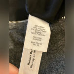 Madewell Wool Blend Zip Front Mini Skirt Grey Womens size 4 Photo 7