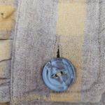 Levi's True Vintage  Ladies Wool Yellow Plaid Shirt Photo 5