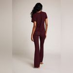 Negative Underwear Whipped Roll Down Pant in Garnet, Size Small Photo 4