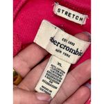 Abercrombie & Fitch Red Lace Cotton V-Neck Vintage Y2K Tank Top Womens Size XL Photo 2