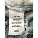 BP Shorts Pleated Front Side Pockets Button Zip Floral Print Blue Women's M NWT Photo 8