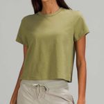 Lululemon Classic-Fit Cotton-Blend T-Shirt Bronze Green Photo 0