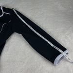 Anthony Richards Wear To Work Blazer Jacket Womens Sz 16 Black White Open Front Photo 7