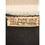 Fabrice Style Vintage Black Silk Beaded Flapper Dress Size 4 Photo 9