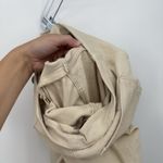 Ophelia Roe  Cream Cropped Pants Cotton Size 10 Boho Casual Photo 11