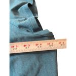 D & CO Denim Teal Short Sleeve Pullover V Photo 9