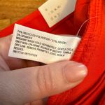 A New Day  Women’s 14 Red Stretch Midi Shorts Pleated Pockets Corpcore Girl Boss Photo 6