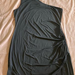 Princess Polly  Gray One-Shoulder Ruched Cocktail Dress Photo 0