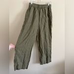 Patagonia NWT Garden Island Pants in Army Green Wide Leg Stretch Size Small Photo 4