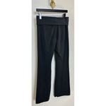 SKIMS Foldover Pants in Soot Black Size Medium Photo 6