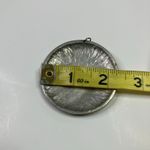 VINTAGE 1974 CYCLISTS (TANDEM BICYCLE) International PEWTER Medallion Pendant Silver Photo 3