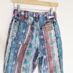 Wrangler Vintage  Aztec Southwestern RARE Print Denim Jean Photo 1