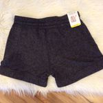 Active Life Comfy Cozy Shorts Heather Charcoal Elastic Drawstring M New Photo 5