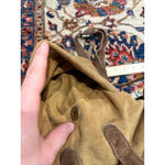 Free People Suede Leather Slouchy Bucket Bag Brown Crossbody Tote Boho Photo 10