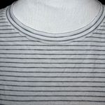 Vince  Striped White Crop T-shirt XL Extra Large‎ Soft Cotton Blend Casual Photo 4