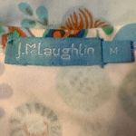 J. McLaughlin  Blue and White Floral Santana knit 3/4 sleeve Photo 2