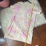 Old Navy Pink Tie Dye T Shirt Dress Short Sleeve Photo 6
