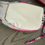 Roxy Paraiso Stripe Crochet Style Halter Neck Bandeau Bikini Top - Size S - NWT Photo 9