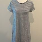 Vineyard Vines Navy and White Striped Tee Shirt Dress Sz M Photo 0