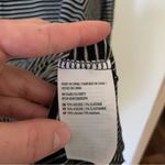 American Eagle  Soft and Sexy Black White Striped Long Sleeve Tee Size Medium Photo 5