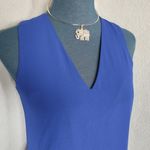 Banana Republic Cobalt Blue Flowy Peplum Top Photo 1