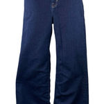 Hidden Women Blue Dark Wash High Rise Wide Leg Baggy Palazzo Denim Jeans Size 31 Photo 0
