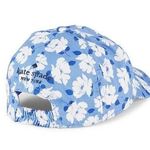 Kate Spade  NEW YORK Floral Cotton Baseball Cap blue Photo 1
