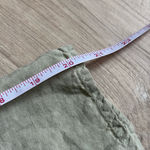 Anthropologie Cloth & Stone Linen Wide Leg Drawstring Waist Jumpsuit | Sage | XS Photo 8