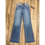Veronica Beard  Crosbie High Rise Wide Leg Jeans Ripple Haze Sz 29 NWT Photo 4