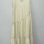 Cinq à Sept Cinq A Sept Claire Ladder Trim Midi Dress in Meadow Thigh High Slit Size 10 Photo 3