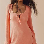 Free People  Brynne Mini Dress Peach
FP Beach NWOT Photo 0