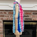 Renee C . pink, blue, and white tie dyed top / S / Excellent Condition Photo 3