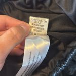 Very J  Black Faux Leather Skirt Size Small Photo 5