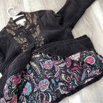 Mur Mur Blazer Corduroy Embroidered Jacket Purple (large) vintage regal asian Photo 5