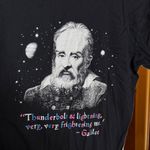 Headline Shirts Black Galileo Queen Short Sleeve 100% Cotton Tee Size XL Photo 2