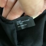 Club Monaco  Adeline Silk Strapless Mini Dress Black White Print Size 4 Photo 6