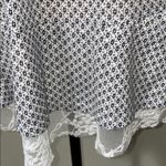 Style & Co  womens sz medium new wave multi color sleeveless top with lace trim Photo 5