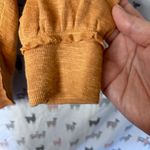 Pilcro  XXsmall sweater with ruffled detail and unfinished rounded bottom Photo 5