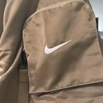 Nike NSW Therma Fit Oversized Bomber Puffy Jacket Quilted Satin Olive Photo 4