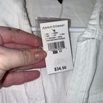 Ashley Stewart  Women's 3/4 Sleeve Cotton White Button-Up Shirt Size 24‎ NWT Photo 4