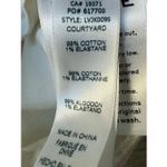 frame denim FRAME Le Vintage Courtyard Striped Cropped Denim Jacket Size M Photo 11