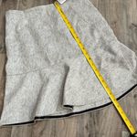 Rag and Bone  wool ruffle detail light gray skirt Photo 3