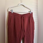 Lululemon  Scuba High-Rise Jogger Pants Sz‎ 12 in Smokey Red Photo 3