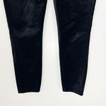 Paige Hoxton Ankle Peg Straight Velvet Jeans in Black Overdye Size 26 Photo 3